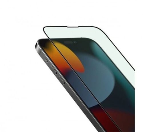  Uniq Optix Vision Care Apple iPhone 14 Pro tempered glass teljes kijelzős kijelzővédő üvegfólia (UNIQ-IP6.1P(2022)-VISCARE) 