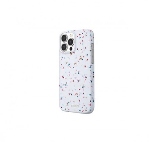  Uniq Coehl Terrazzo Apple iPhone 13 Pro szilikon tok fehér (UNIQ-IP6.1PHYB(2021)-TEZWHT) 