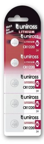  Uniross SP5 CR1220 3V lithium gombelem 5db/bliszter (U5CR1220) 