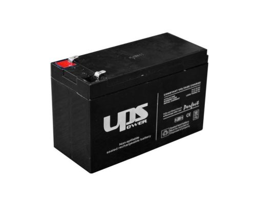  UPS Power zselés ólomsavas gondozásmentes akkumulátor F2 12V 7.5Ah 151x98x65mm 