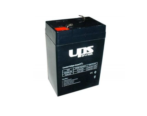  UPS Power zselés ólomsavas gondozásmentes akkumulátor 6V 2800mAh 66x33x97mm (MC2.8-6) 