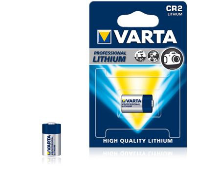  Varta CR2 Lithium elem 3V (1db/csomag)  (6206301401) 