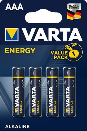  Varta Energy alkáli Mni ceruzaelem AAA 1.5 V (4db/csomag)  (4103229414) 