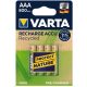  Varta Recycled AAA 800 mAh ceruza akku (4db/csomag)  (56813101404) 