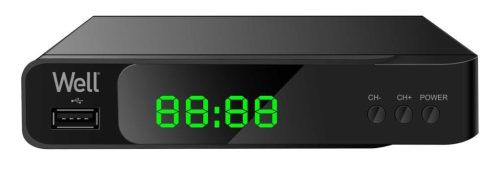  Well DVB-T2 vevő HD+multimédia lejátszó (REC-DVBT2-VISION-WL) 