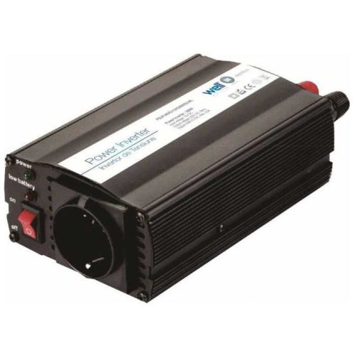  Well Inverter szivargyújtó -12V-230V inverter 300W (PSUP-INV/U-12V300W/02-WL) 