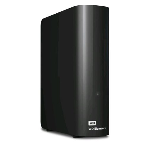  4TB WD 3.5" Elements Desktop külső winchester fekete (WDBWLG0040HBK-EESN) 