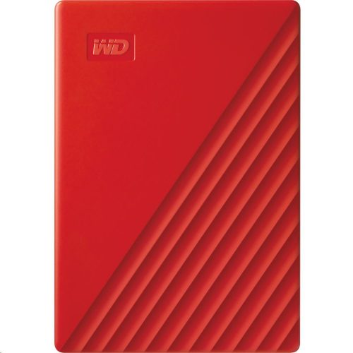  2TB WD 2.5" My Passport külső winchester piros (WDBYVG0020BRD) 