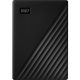  4TB WD 2.5" My Passport külső winchester fekete (WDBPKJ0040BBK) 