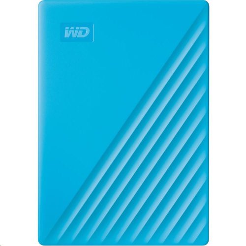  4TB WD 2.5" My Passport külső winchester kék (WDBPKJ0040BBL) 