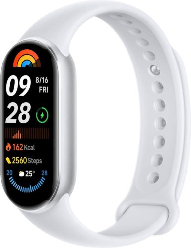  Xiaomi Smart Band 9 aktivitásmérő Glacier Silver (BHR8340GL) 