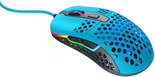  Xtrfy M42 RGB Miami Blue optikai gaming egér kék-fekete (XG-M42-RGB-BLUE / 1304) 