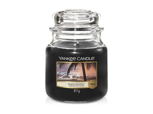  Yankee Candle Black Coconut Classic közepes gyertya (22662) 