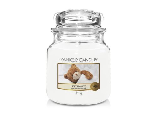  Yankee Candle Soft Blanket Classic közepes gyertya (19926) 