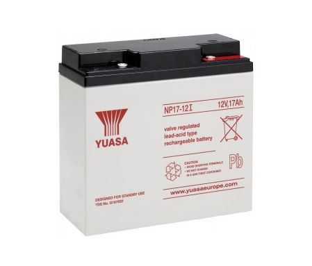  Yuasa 12V 17 Ah zselés ólom akkumulátor gondozásmentes 181x167x76mm (113334) 