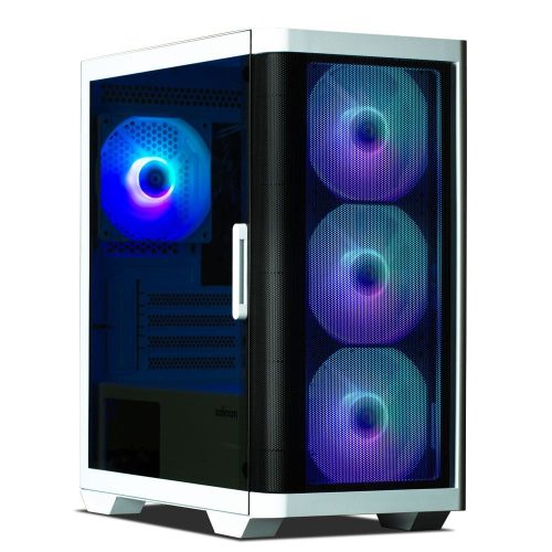  Zalman M4 WHITE táp nélküli ablakos mATX ház fehér 