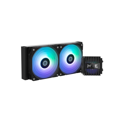  Zalman ALPHA2 A24 (BLACK) univerzális vízhűtés fekete 